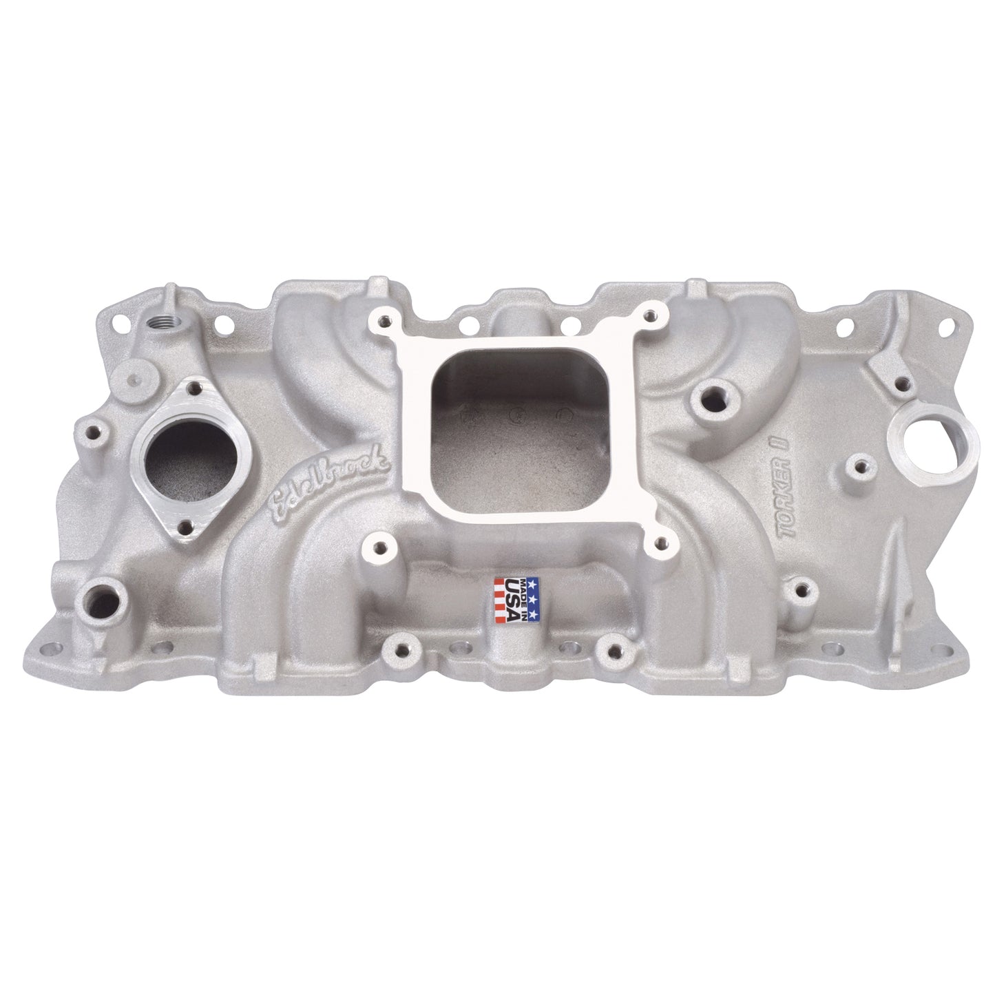 Edelbrock SBC Torker II Manifold - 262-400 MPN EDE5001 For Chevy