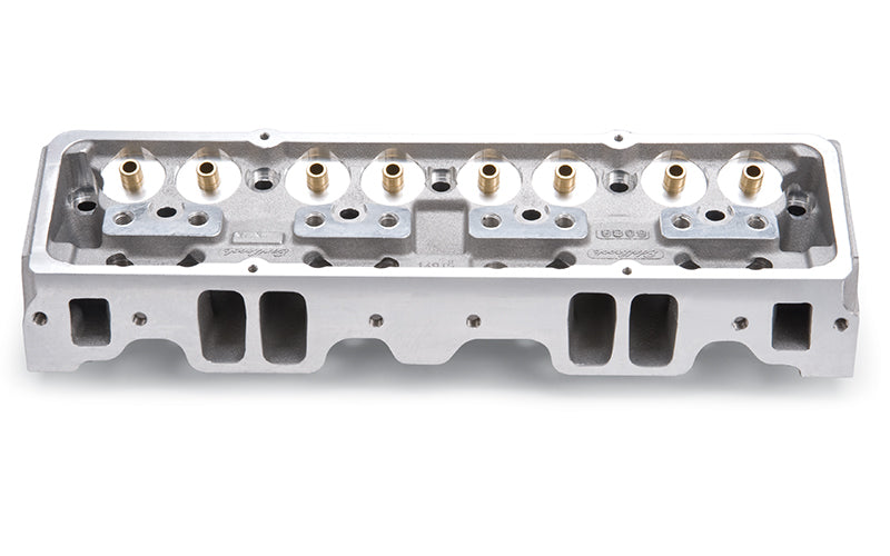 Edelbrock SBC NHRA Legal Cylinder Heads 64cc A/P Bare MPN EDE60947 For Chevy