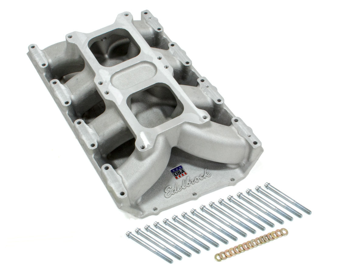 Edelbrock BBM 426 Hemi Dual Quad Intake Manifold MPN EDE7524 For Mopar