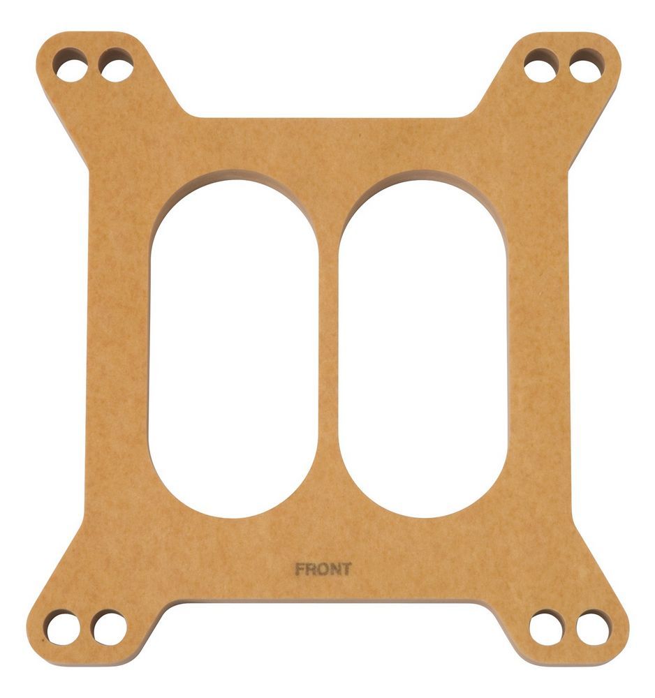 Edelbrock 1/2in Carb Spacer - Wood Fiber Laminate MPN EDE8722