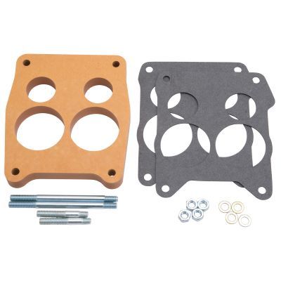 Edelbrock Carburetor Spacer- 3/4in 4-Hole - Wood MPN EDE8726
