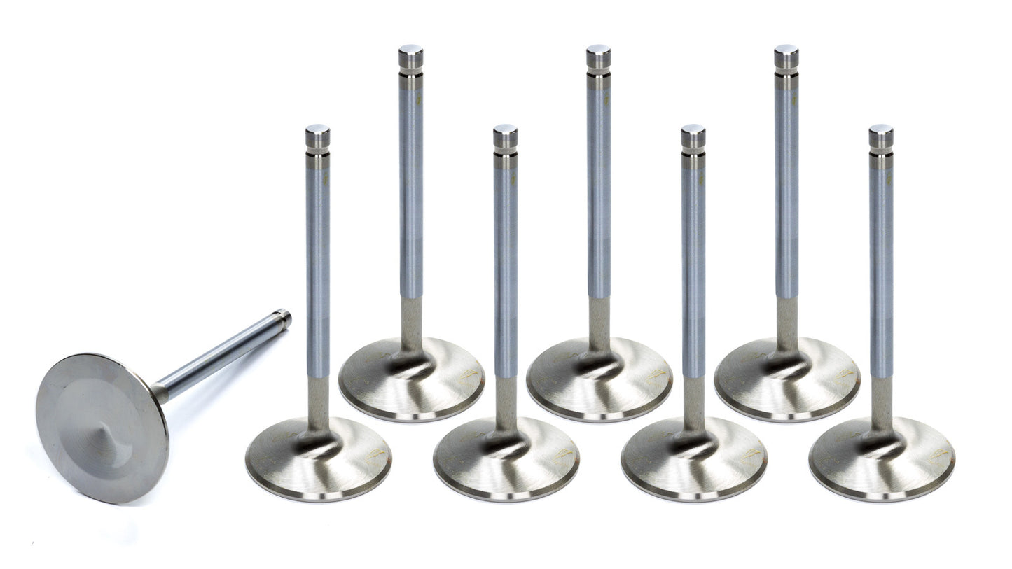 Edelbrock Intake Valves 8pk 2.190 x 5.300 MPN EDE9775 For Chevy