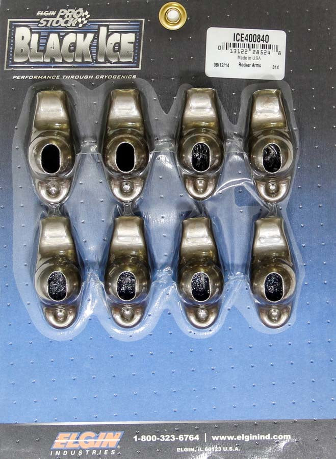 Elgin SBC Rocker Arms (8pk) 1.5 Ratio 3/8 Stud MPN ELGICE400840 For Chevy