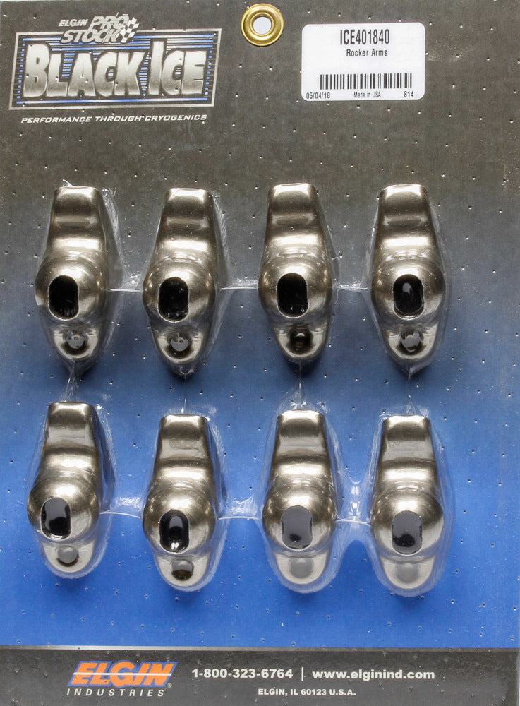 Elgin SBC Rocker Arms (8pk) 1.5 Ratio 7/16 Stud MPN ELGICE401840 For Chevy