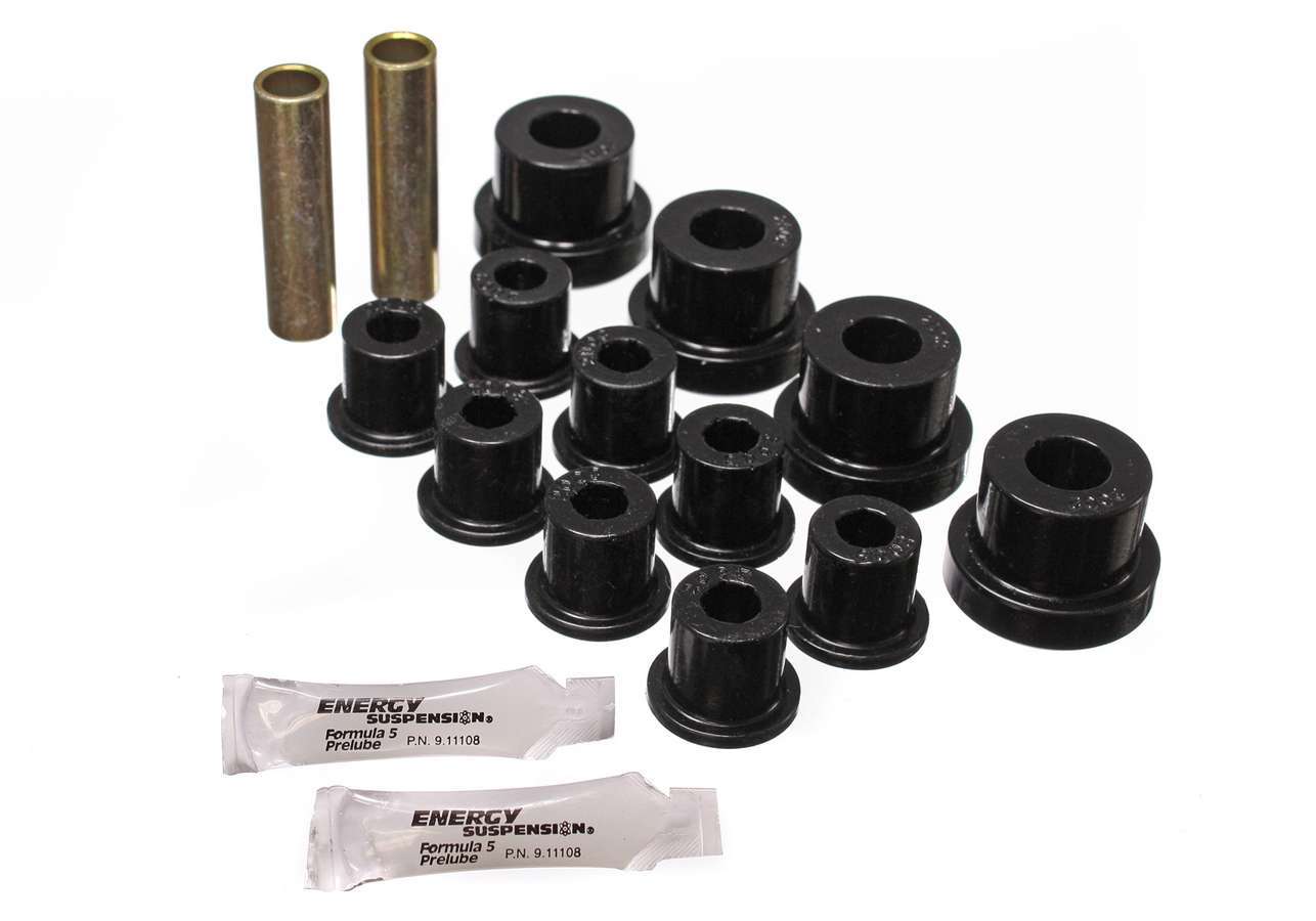 Energy Suspension 76-86 CJ Frt Sprng Bush Black MPN ENE2-2102G For Jeep 1976-86