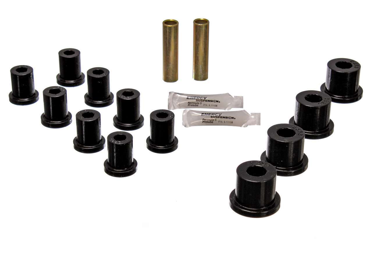 Energy Suspension CJ REAR SPRING AND SHACK SET MPN ENE2-2116G For Jeep 1976-86