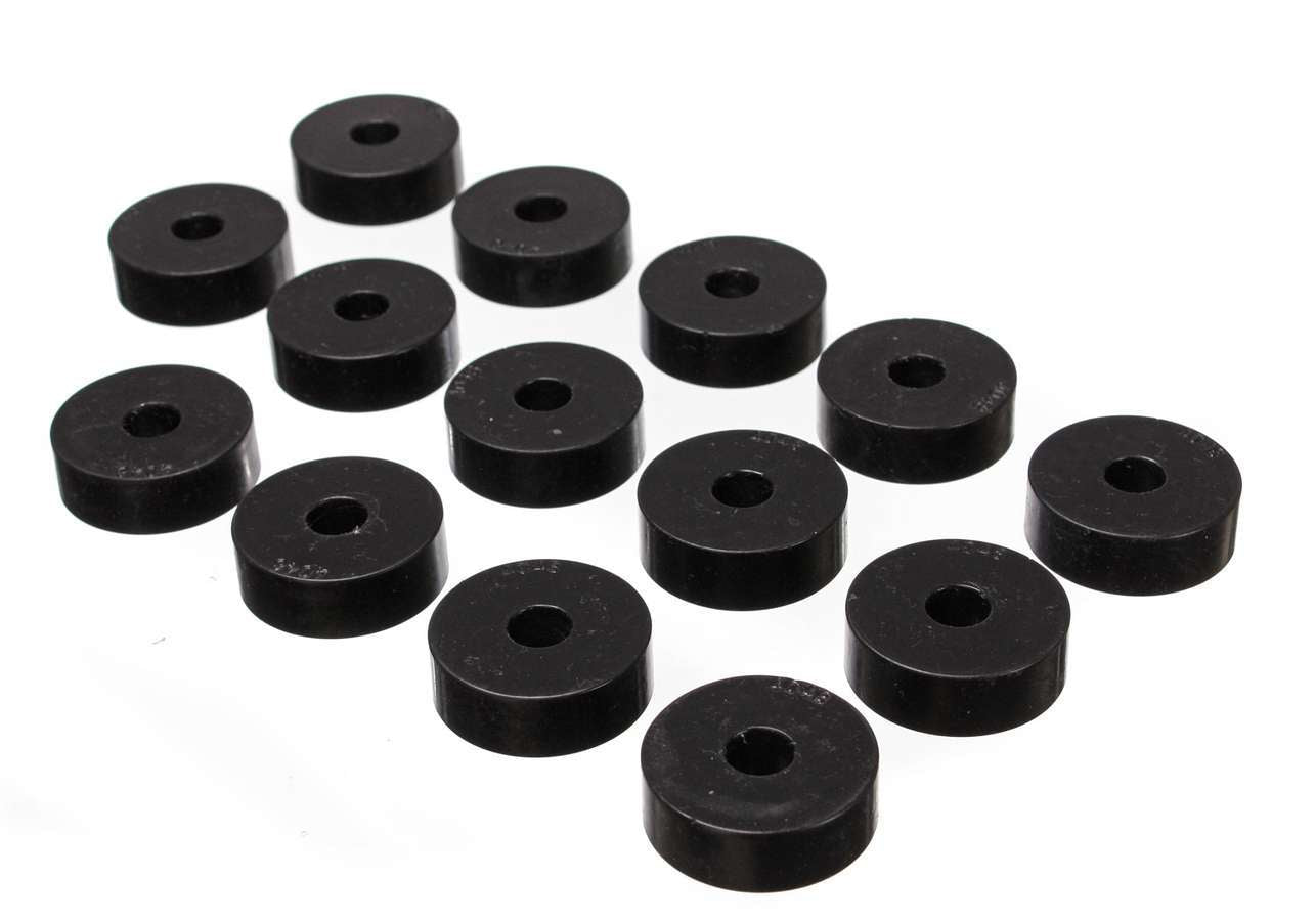 Energy Suspension 55-73 CJ Body Mounts Black 2.4101G