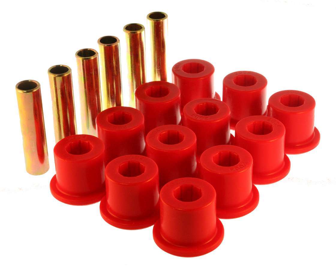 Energy Suspension Chevy Rear Spring Bushing Set Red MPN ENE3-2106R For GM Fullsize SUV, Truck 1967-87