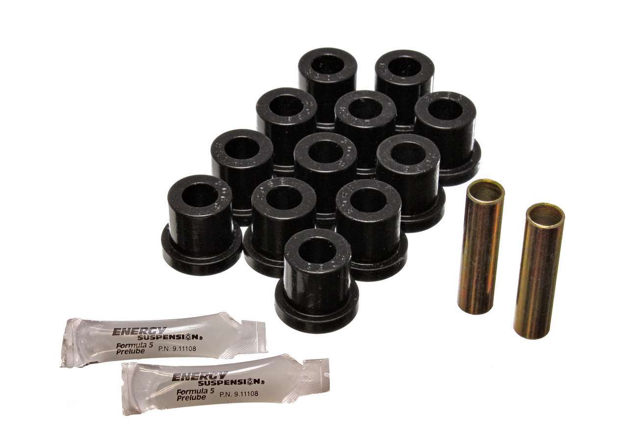 Energy Suspension 55 Chev. Rr Spring Bush Set Black MPN ENE3-2118G For Chevy Fullsize 1955