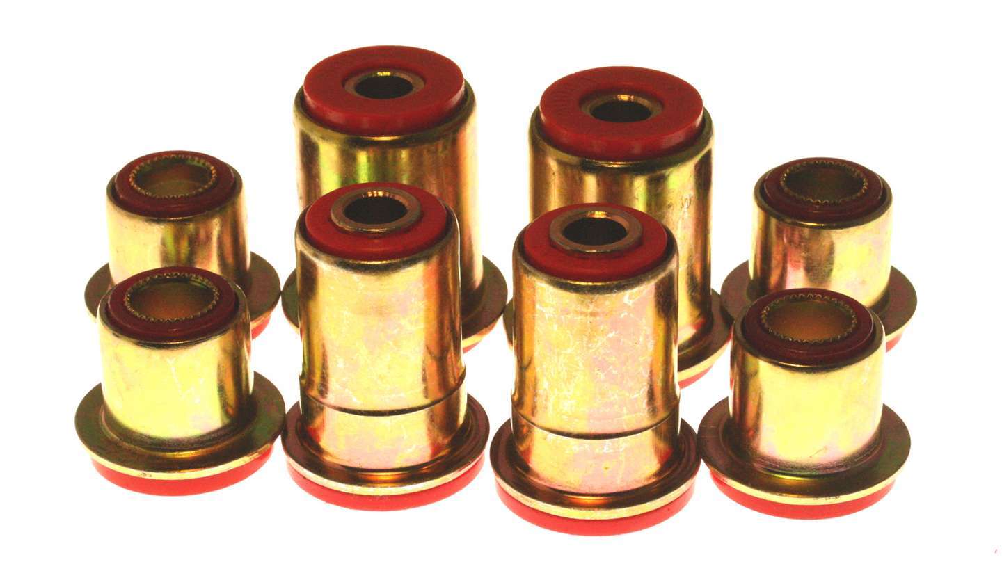 Energy Suspension Gm Frt Cont Arm Bushing Set Red MPN ENE3-3101R For GM A-Body, F-Body 1966-74