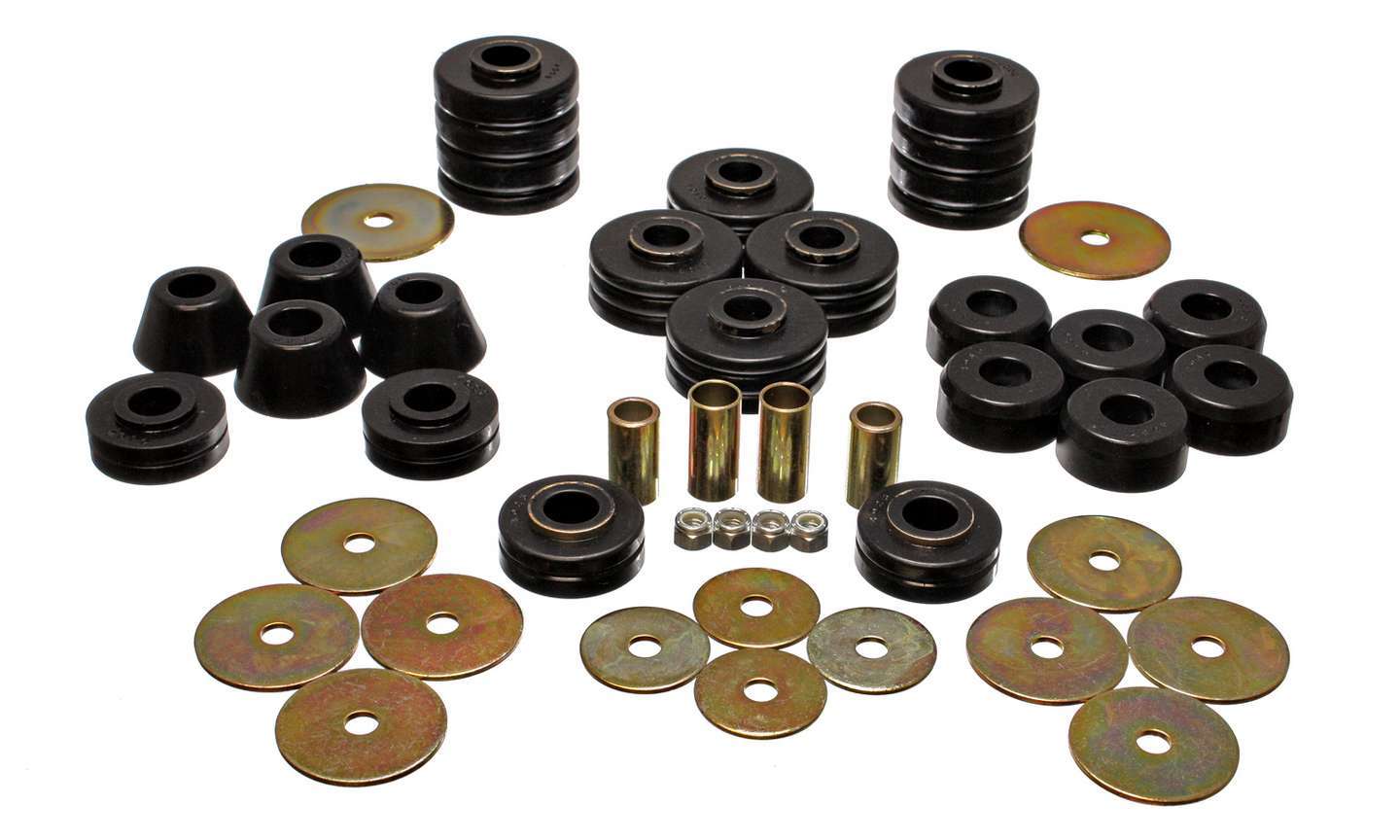 Energy Suspension Gm Body Mounts Black MPN ENE3-4105G For GM 1973-77