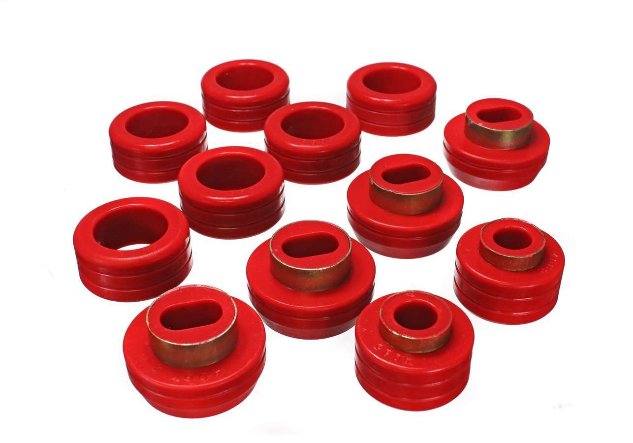 Energy Suspension S10 BODY MOUNT SET MPN ENE3-4130R For GM Truck 1982-2003