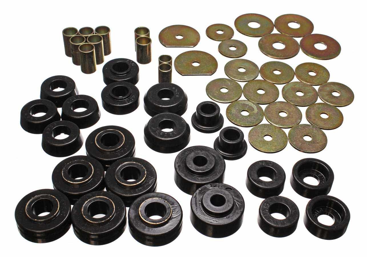 Energy Suspension 65-70 Chev Body Mounts Black MPN ENE3-4138G For GM B-Body 1965-70