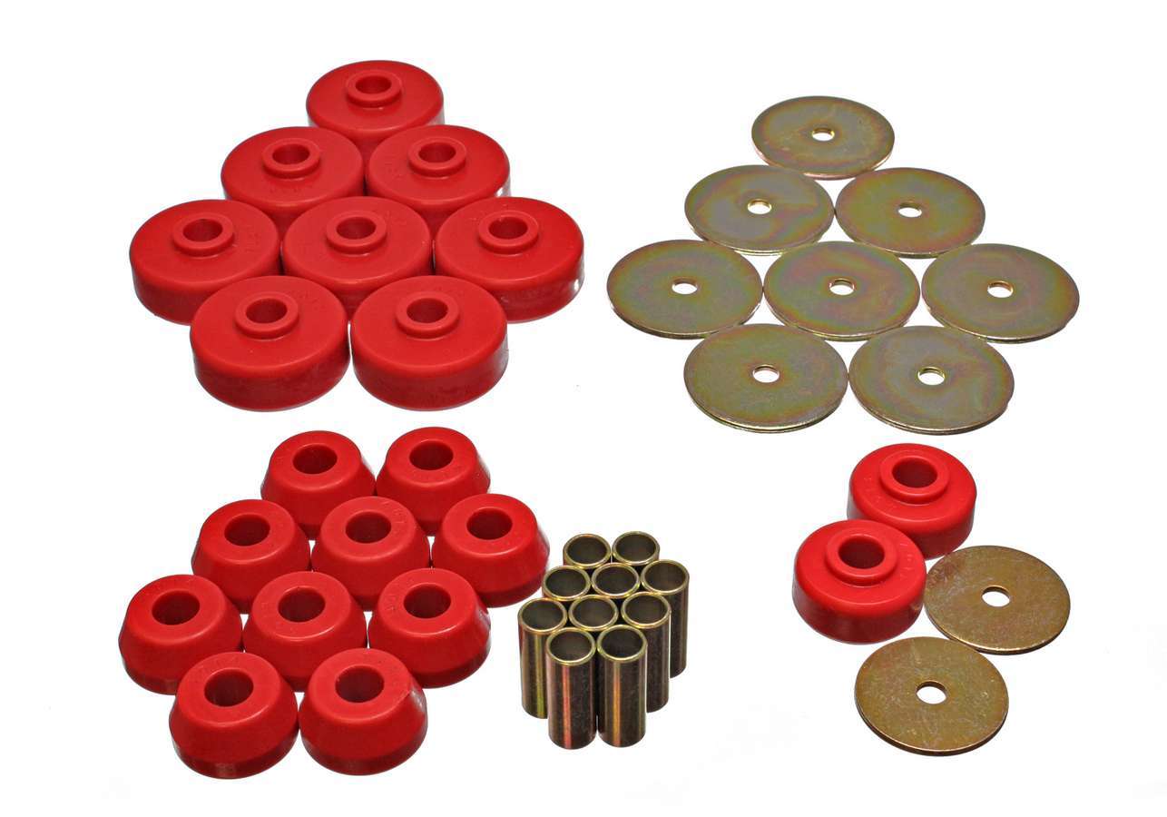 Energy Suspension TOY BODY MOUNTS 4-RUNNER MPN ENE8-4102R For Toyota Midsize SUV 1984-88