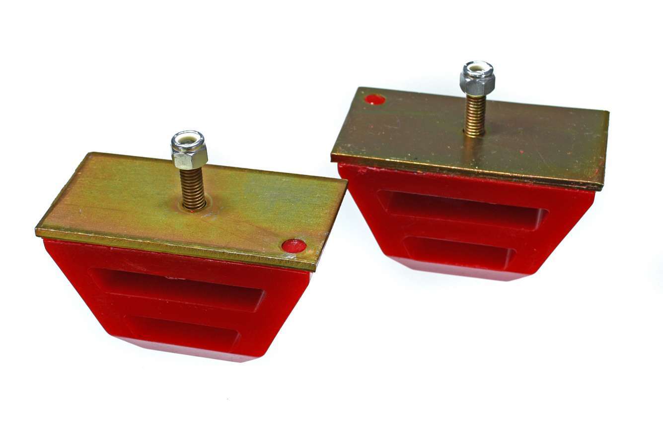 Energy Suspension Bump Stop 2-1/2 x 4-1/2 x 2-1/2 Low Profile Pair MPN ENE9-9109R For Universal use