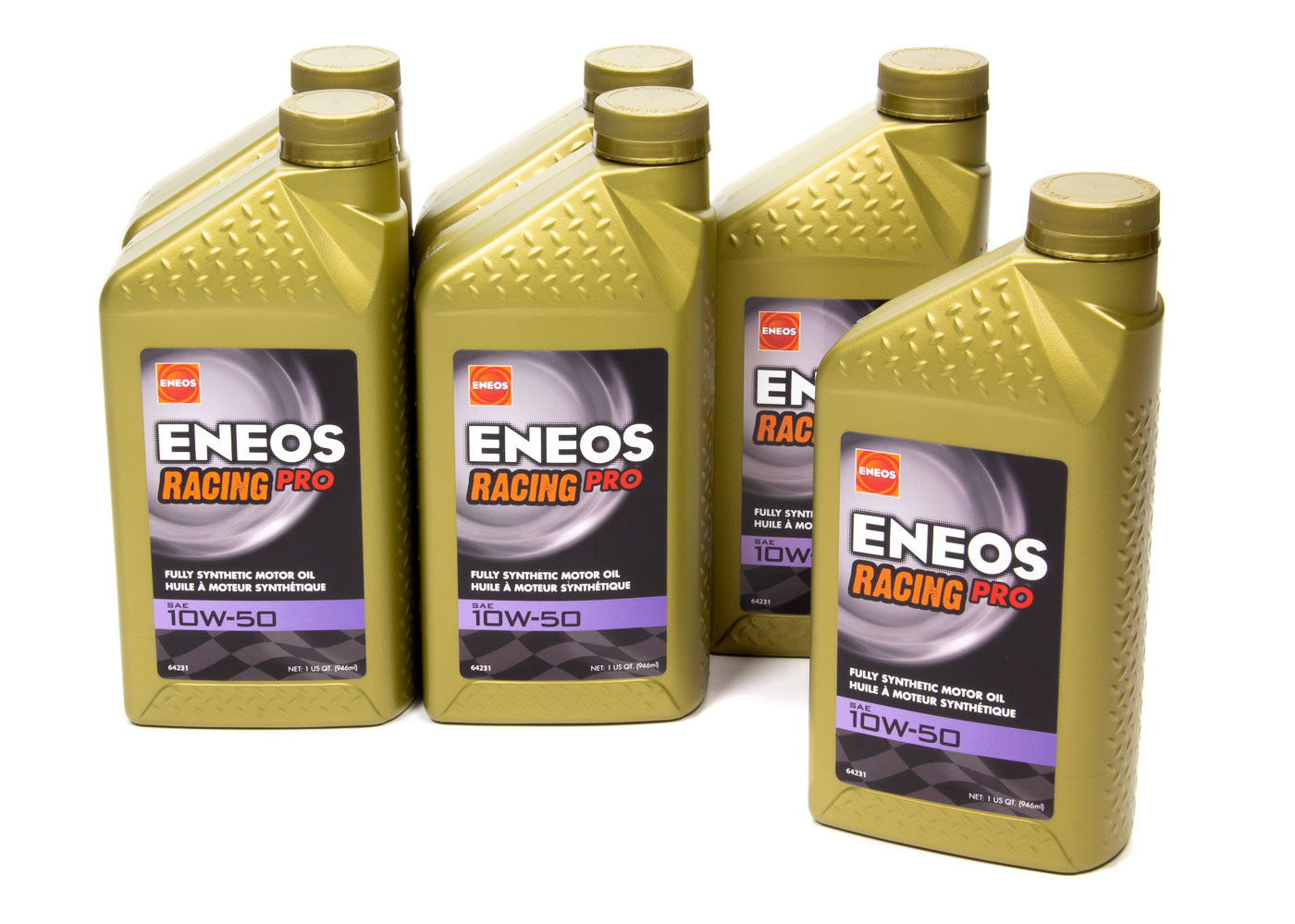 Eneos Racing Pro 10w50 Case 6 X 1 Qt 3802-302