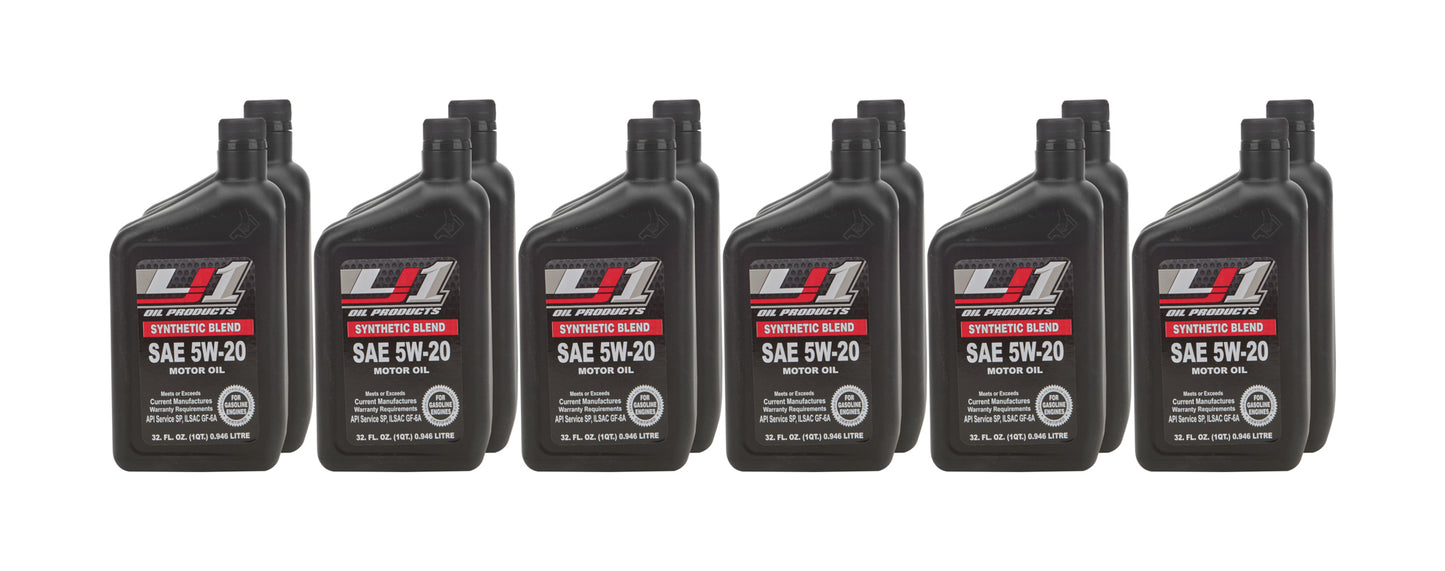 Extreme Racing Oil 5W20 Synthetic Blend 12 x 1 Quart EROSP5W-20C