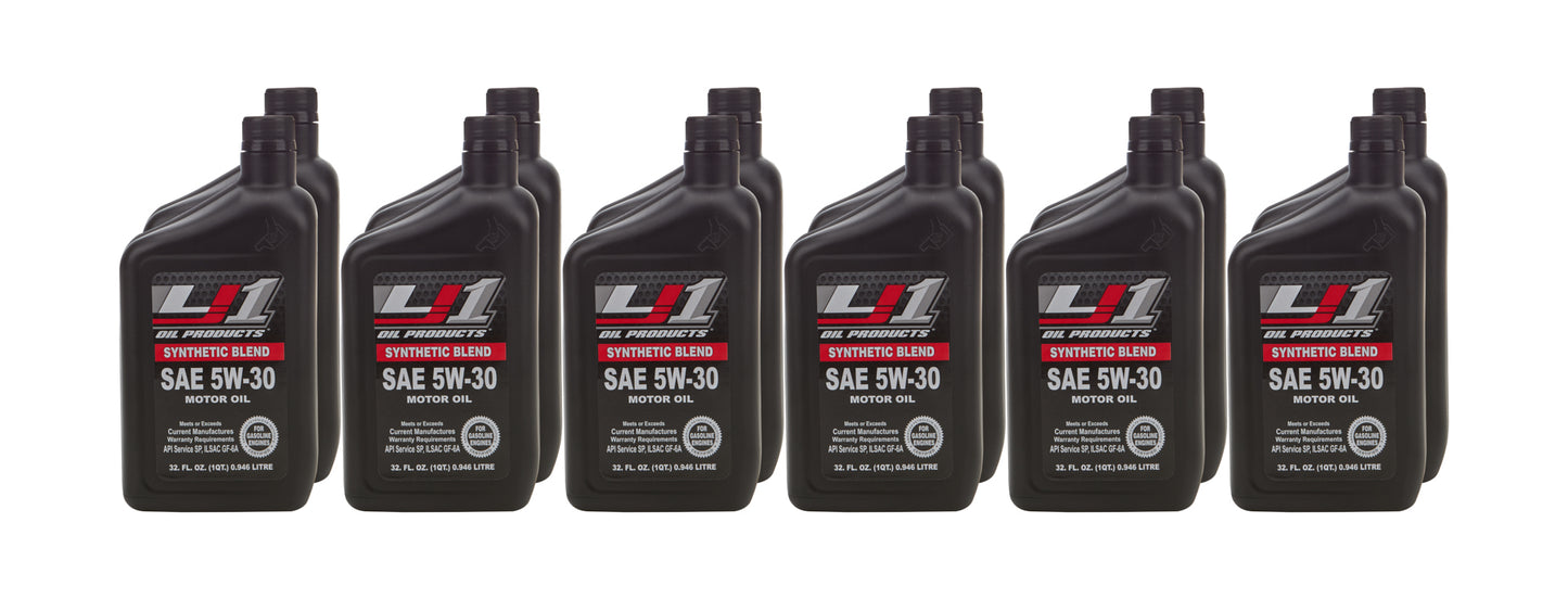 Extreme Racing Oil 5W30 Synthetic Blend 12 x 1 Quart EROSP5W-30C
