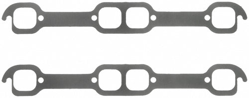 Fel-Pro 18 Deg. SB Chevy Ex. Gsk PORT SIZE 1.74in x 1.6in MPN FEL1482 For Chevy