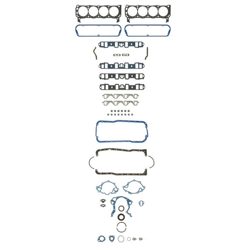 Fel-Pro Engine Gasket Set - SBF 260-302 MPN FEL260-1125T For Ford