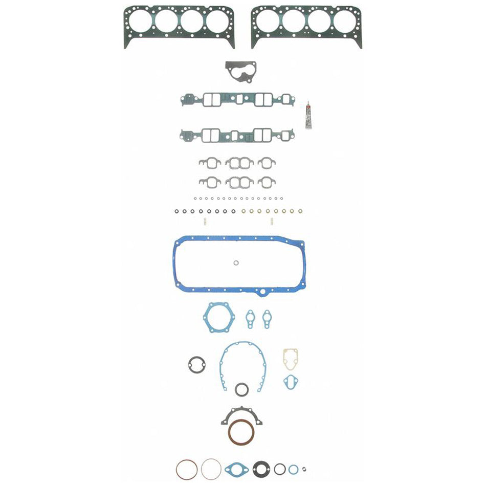 Fel-Pro Engine Gasket Set - SBC 5.0L TBI 87-93 MPN FEL260-1246 For Chevy