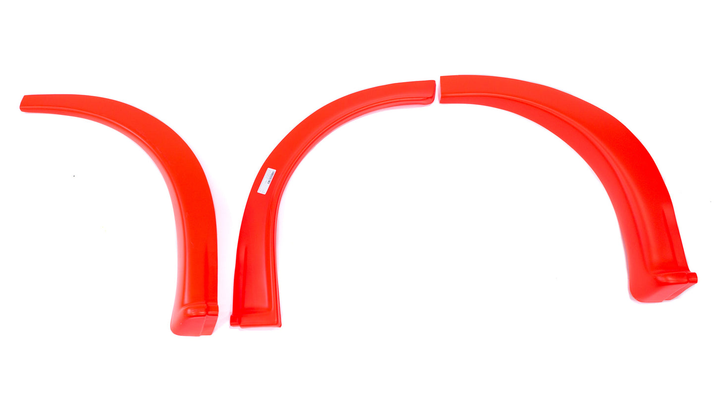 Fivestar MD3 Wheel Flares Dirt Fluorescent Red Left MPN FIV007-261-FRL