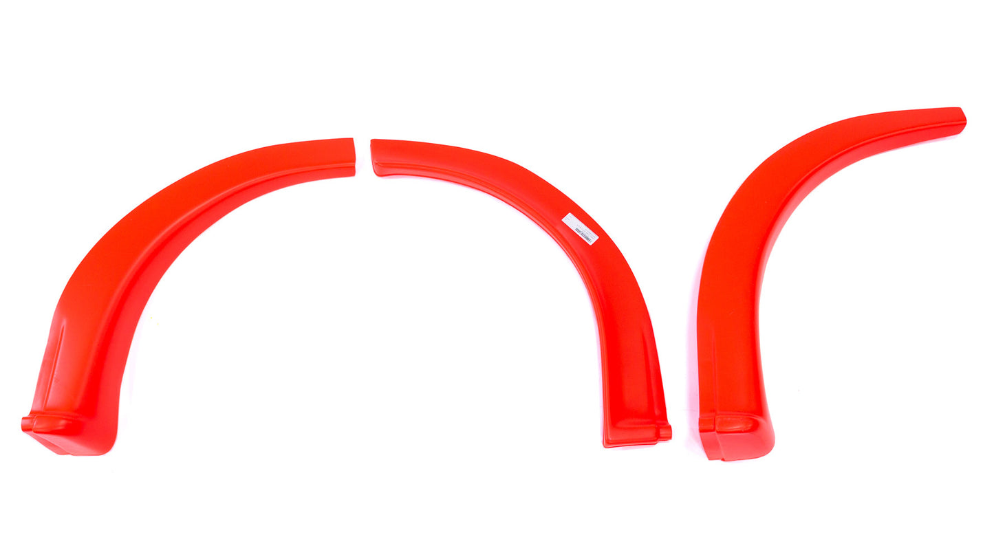 Fivestar MD3 Wheel Flares Dirt Fluorescent Red Right MPN FIV007-261-FRR