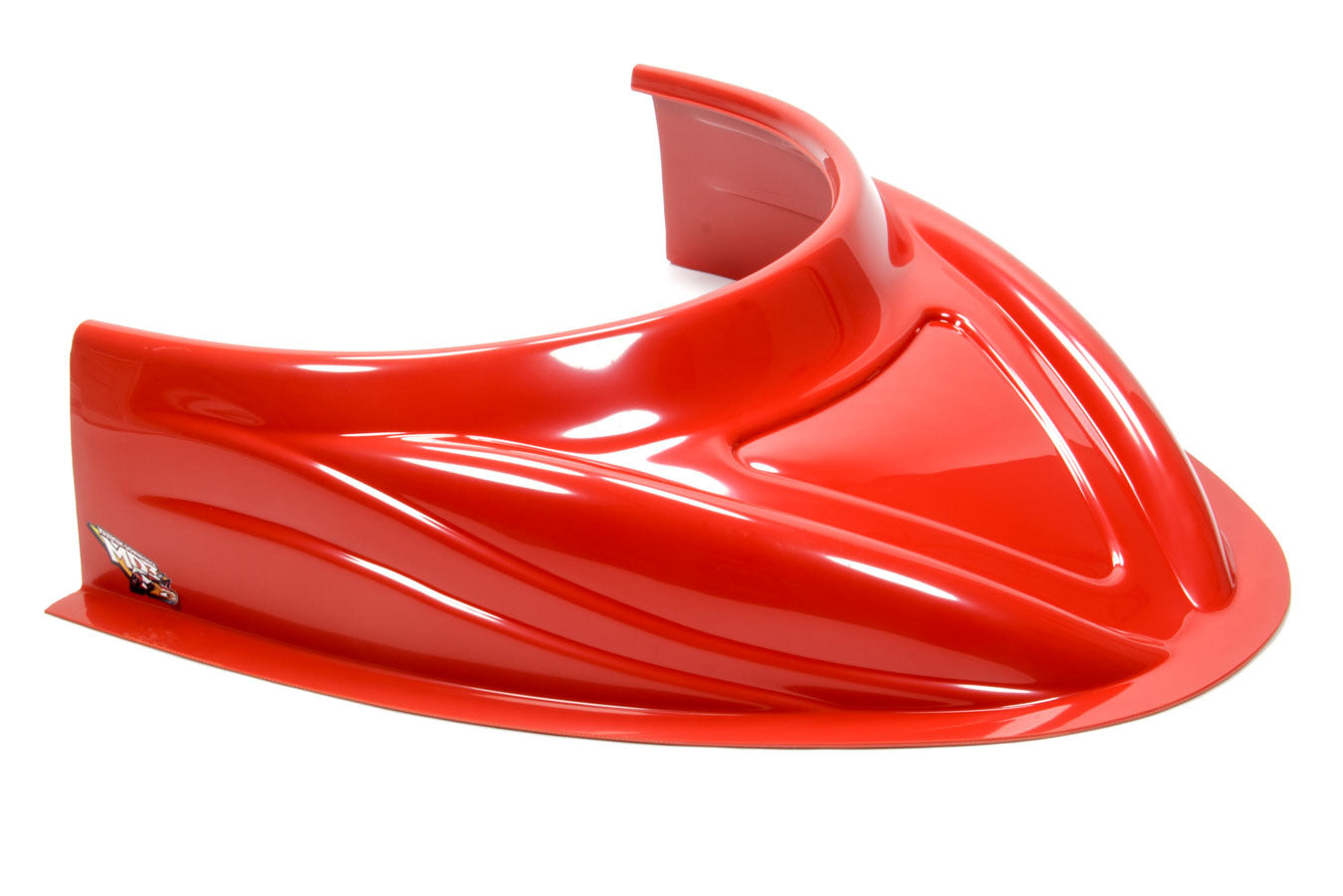 Fivestar MD3 Hood Scoop 5in Tall Flat Red MPN FIV040-4113-R Dirt Late Model