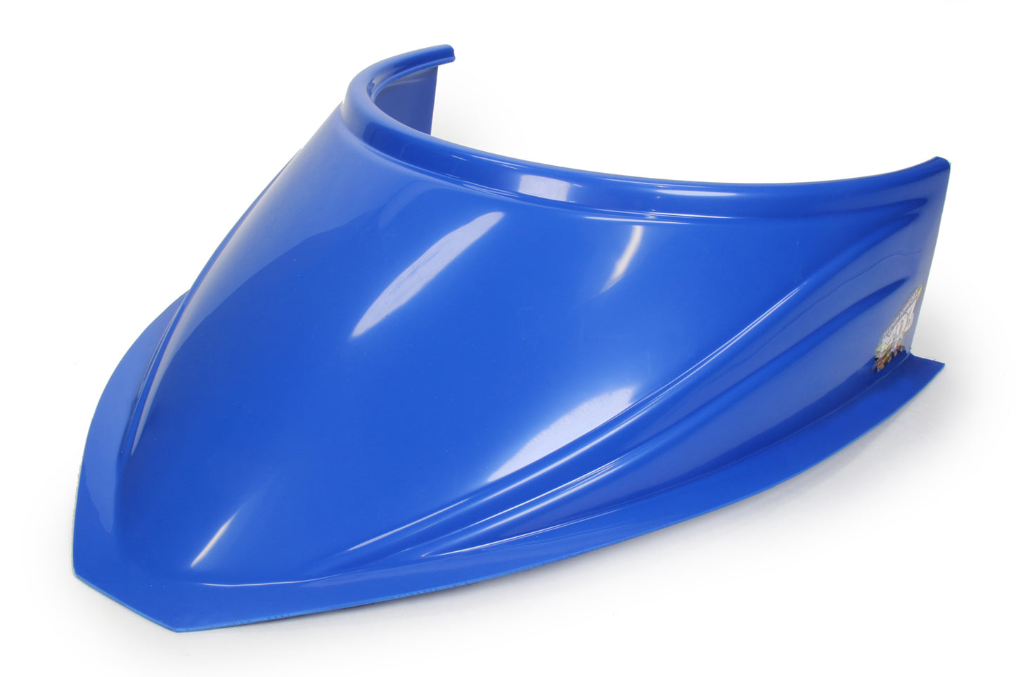 Fivestar MD3 Hood Scoop 5in Tall Curved Chevron Blue MPN FIV040-4116-CB Dirt Late Model