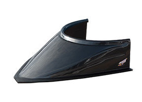 Fivestar MD3 Hood Scoop 5in Tall Curved C/F Look MPN FIV040-4116-CF Dirt Late Model