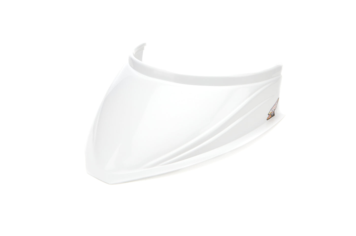 Fivestar MD3 Hood Scoop 5in Tall 18in Wide Curved White MPN FIV040-4118-W