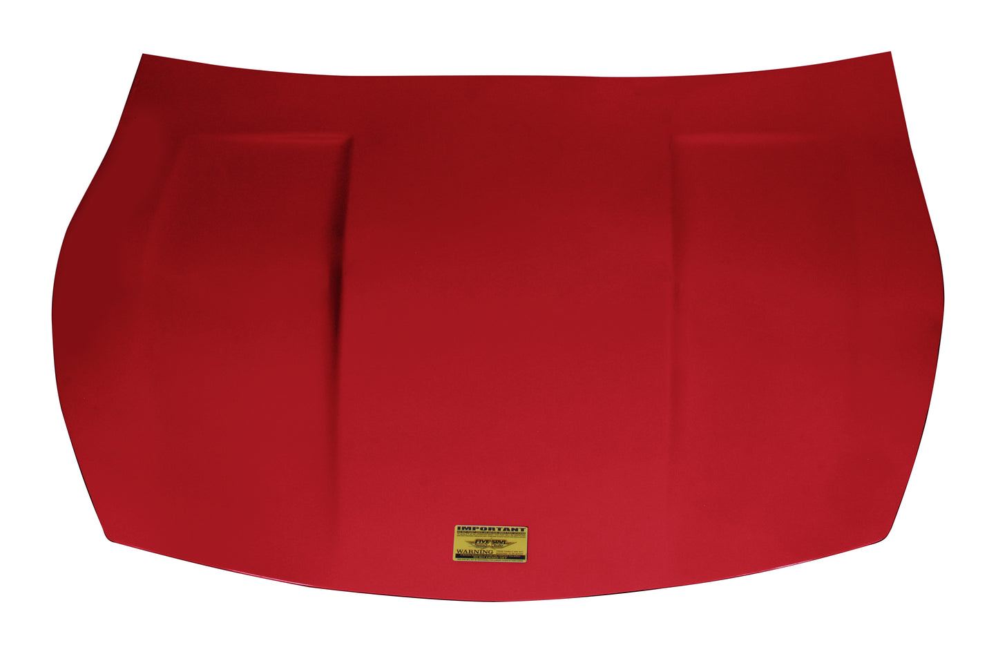 Fivestar 2019 LM Hood Hand Laid Fiberglass Red MPN FIV11002-33011-R