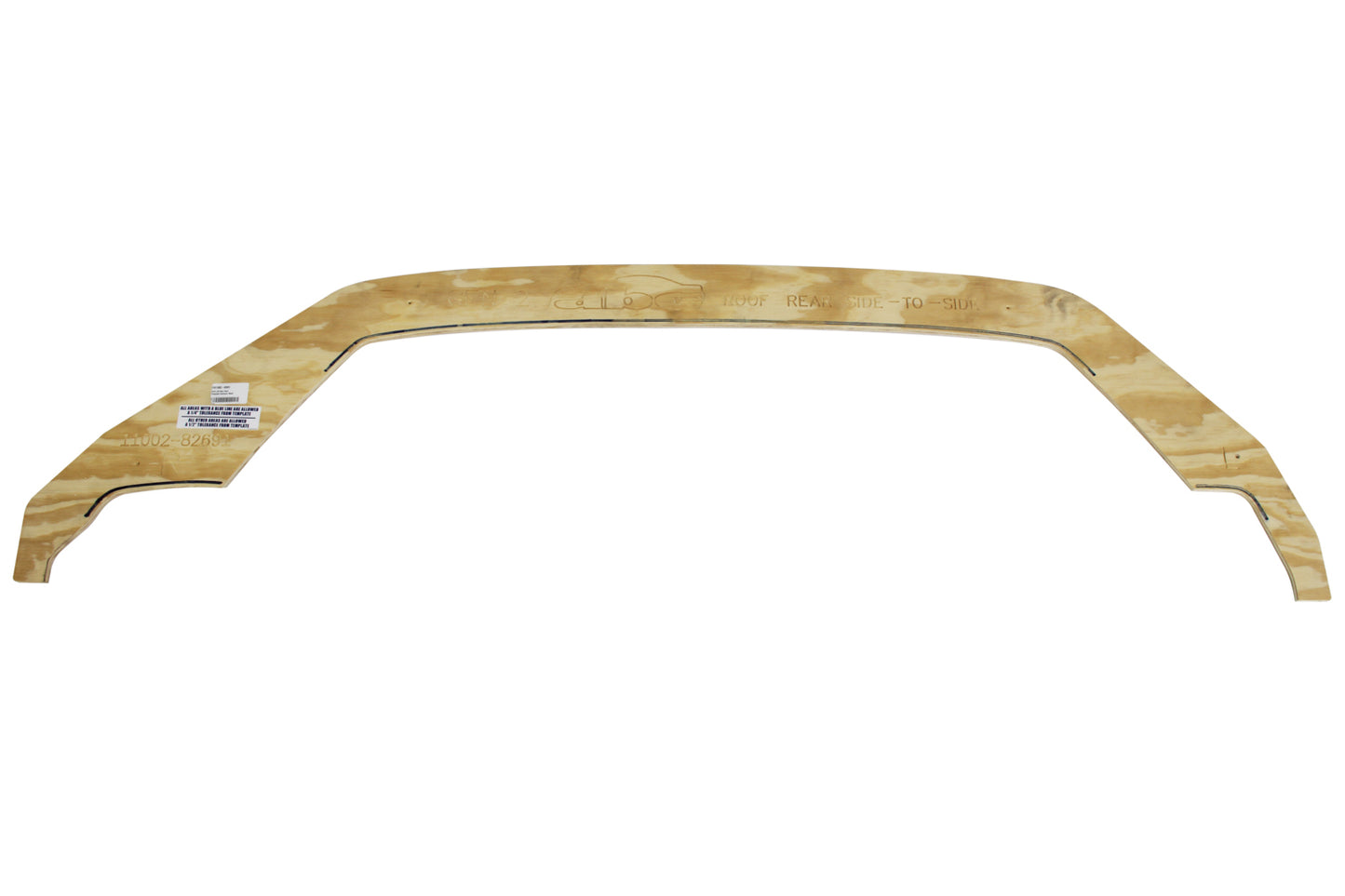 Fivestar 2019 LM Rear Roof Template Common Wood 11002-82691