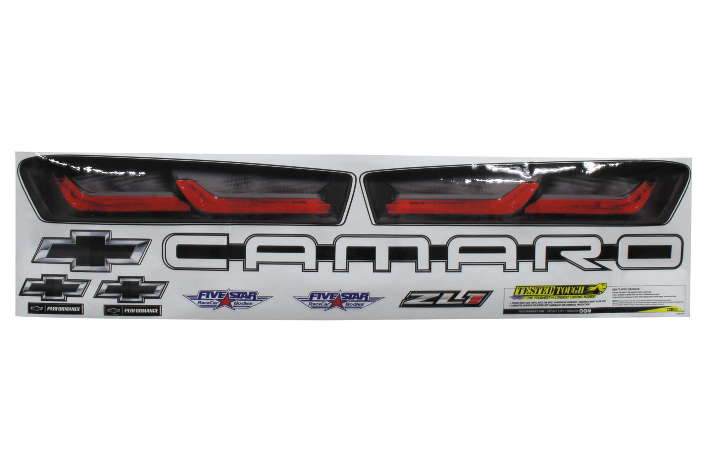 Fivestar 2019 LM Camaro Tail ID Kit MPN FIV11132-44542 For Chevrolet Camaro
