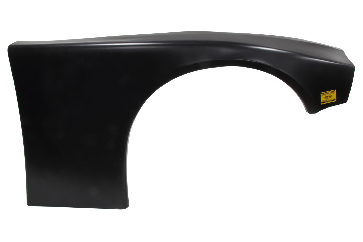 Fivestar Fender Right Black LSMC Plastic Full MPN FIV13002-23051-BR