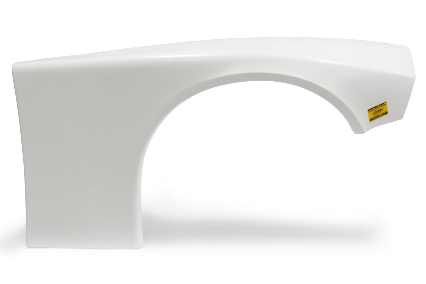 Fivestar Fender Right White LSMC Plastic Full MPN FIV13002-23051-WR