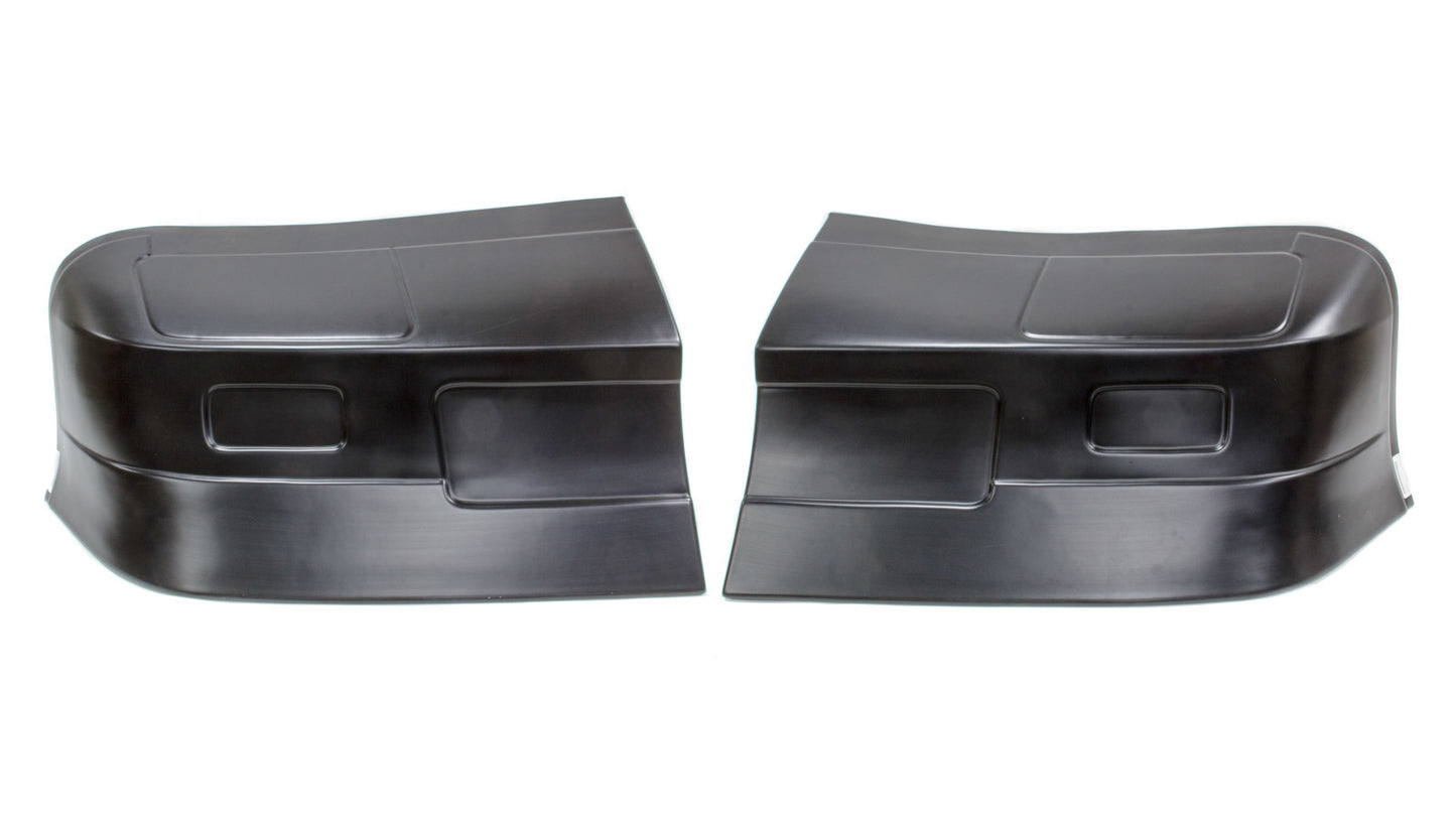 Fivestar Dirt Camaro Nose Black Plastic MPN FIV145-410B For Chevy Camaro, Dirt Late Model
