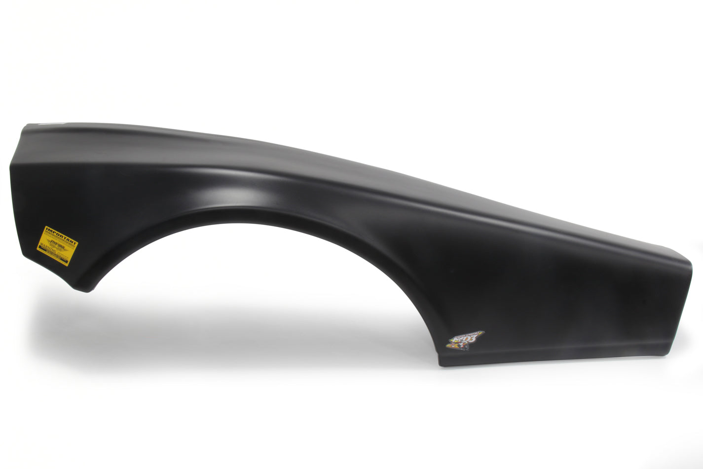 Fivestar Fender Left Black Plastic Half MD3 MPN FIV20002-23051-BL