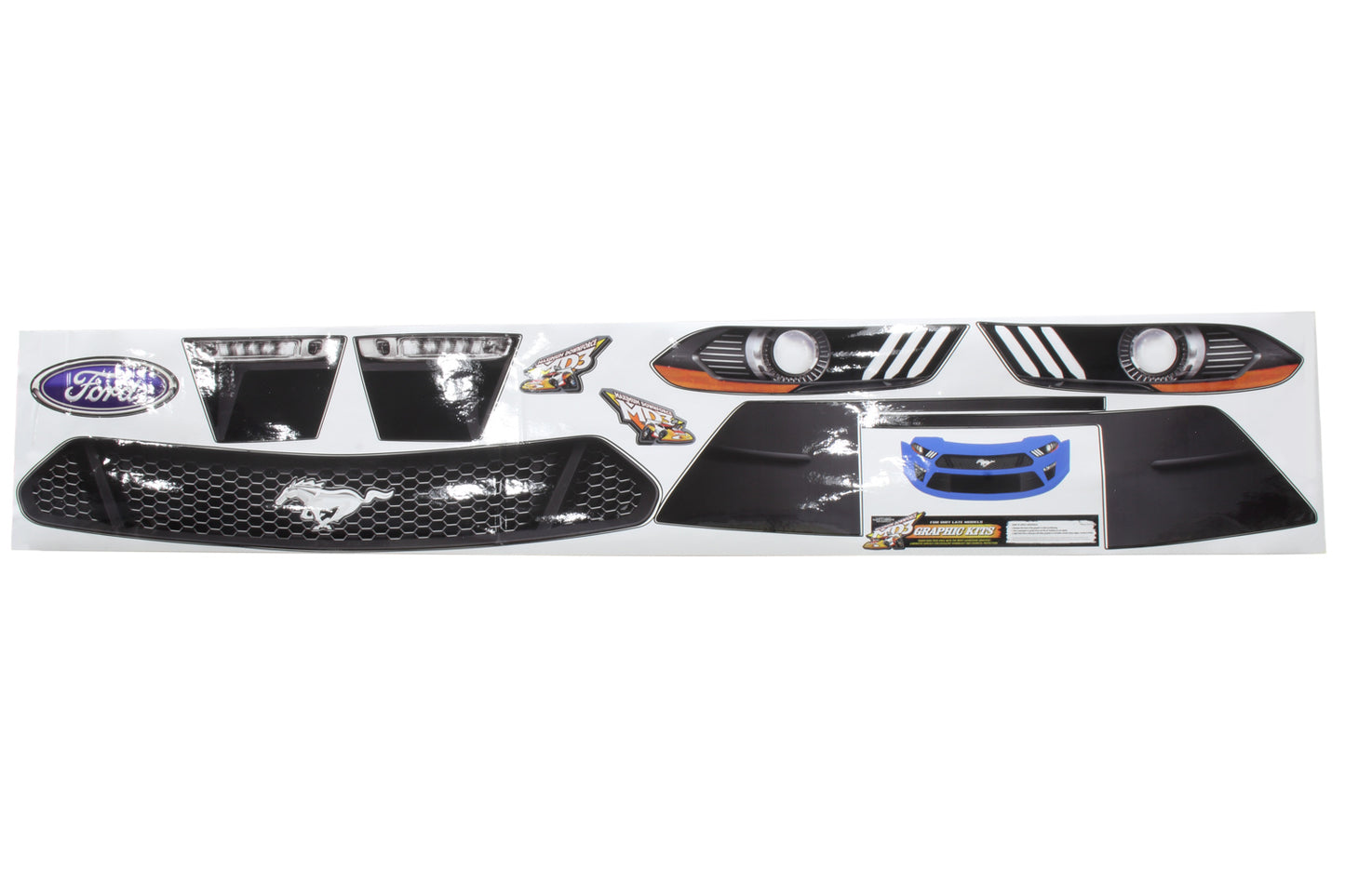 Fivestar Nose ID Kit Mustang Street Stock MD3 MPN FIV20321-44141 For Ford Mustang
