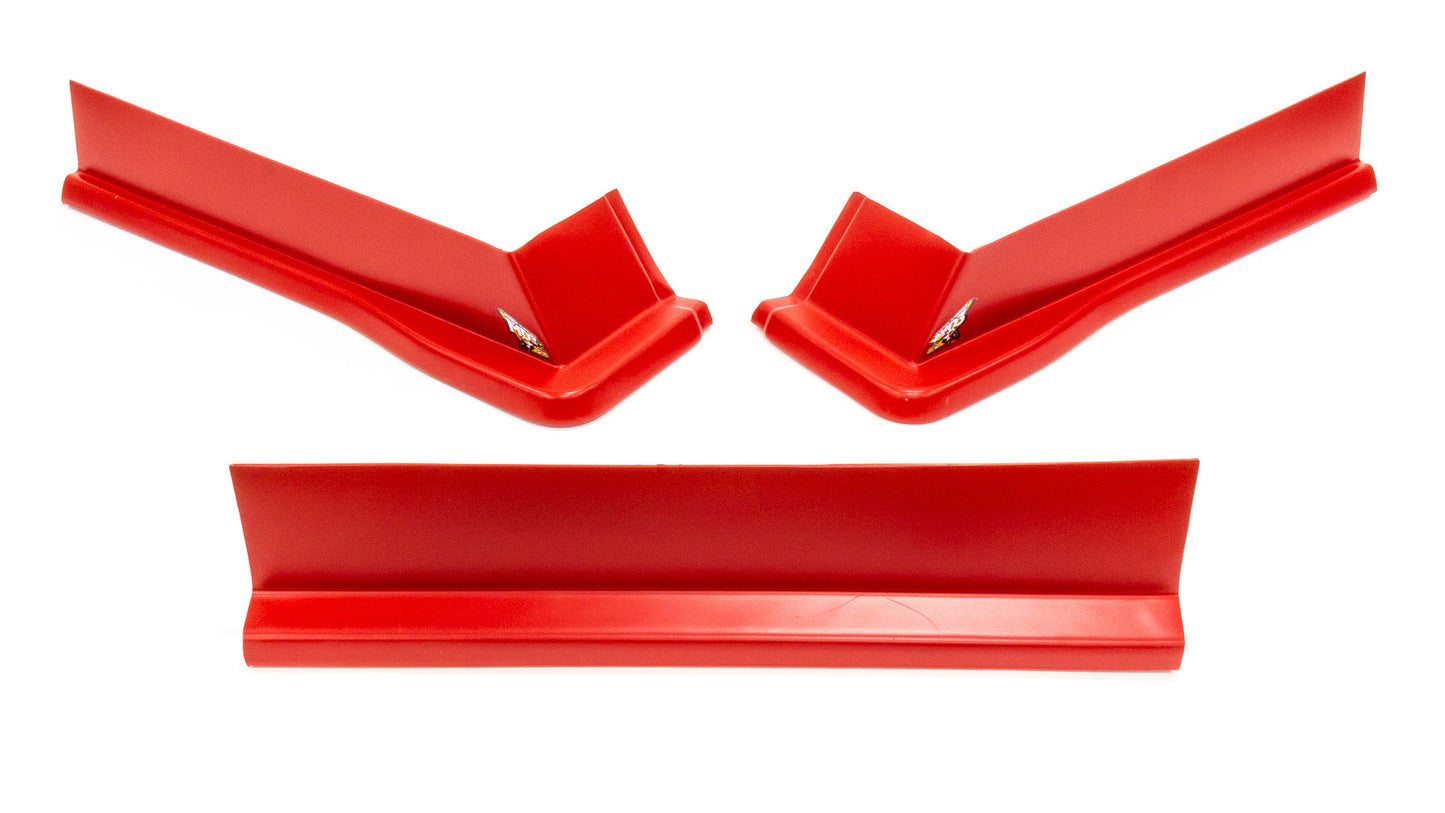 Fivestar Modified Aero Valance 3pc. Red MPN FIV3022-417-R