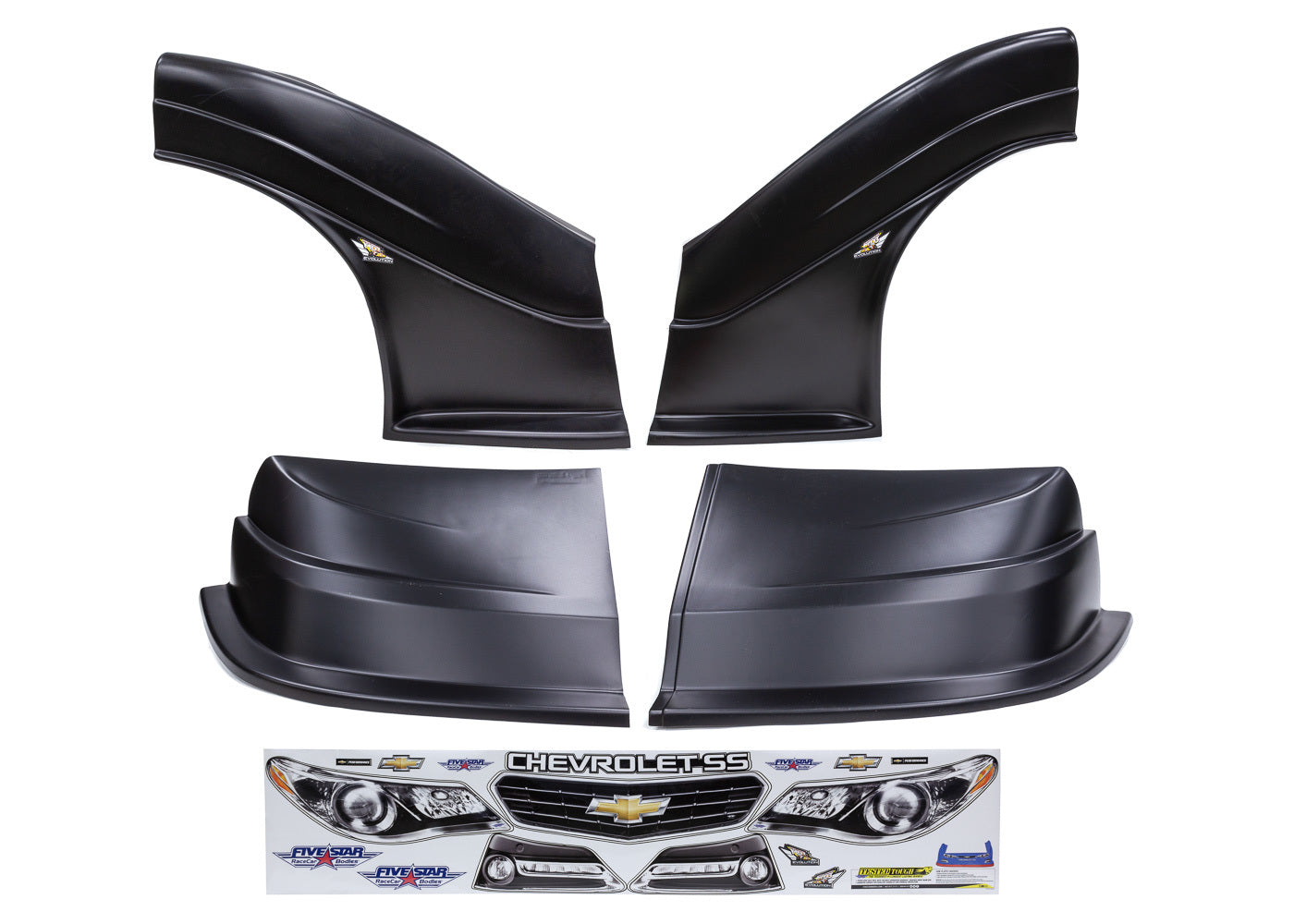 Fivestar MD3 Evolution DLM Combo Chevy SS Black MPN FIV32123-43554-B For Chevy Dirt Late Model