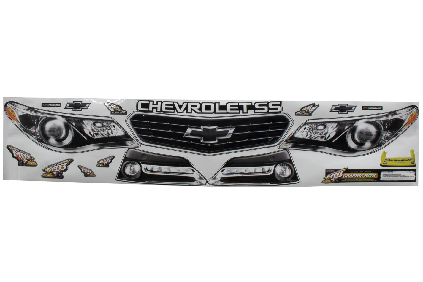 Fivestar Evo Nose ID Kit Chevy SS MPN FIV32123-44141 For Chevy Dirt Late Model