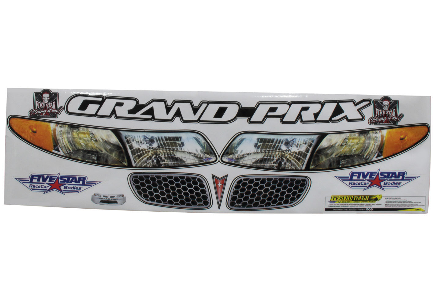 Fivestar Nose Only Graphics 03 Grand Prix MPN FIV330-410-ID For Pontiac 2003