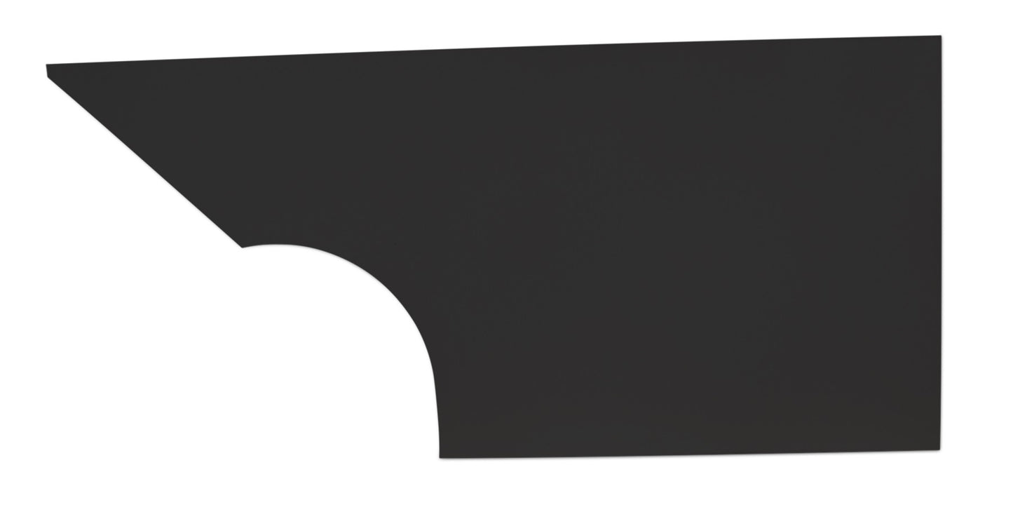 Fivestar Qtr Panel High Impact Plastic Black Left MPN FIV34001-27351-BL