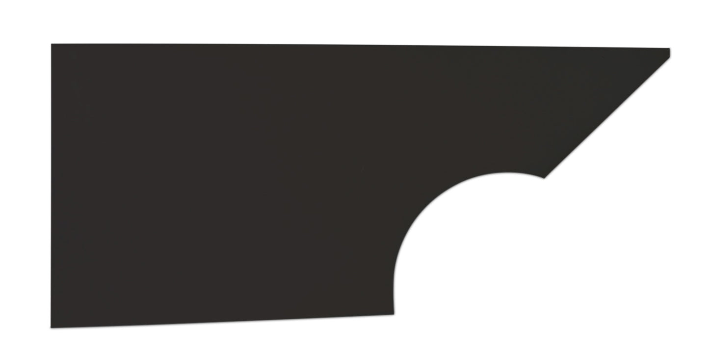 Fivestar Qtr Panel High Impact Plastic Black Right MPN FIV34001-27351-BR