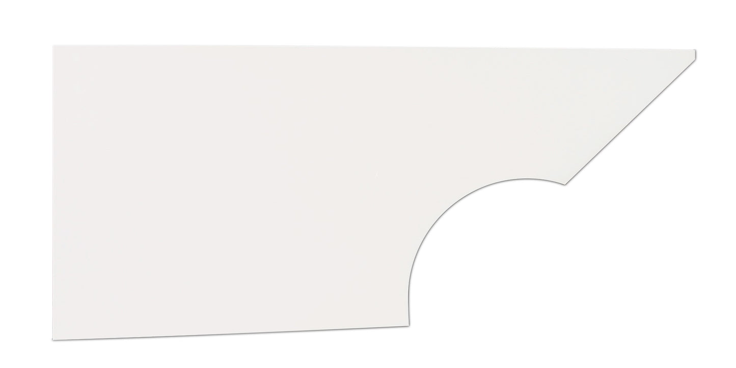 Fivestar Qtr Panel High Impact Plastic White Right MPN FIV34001-27351-WR
