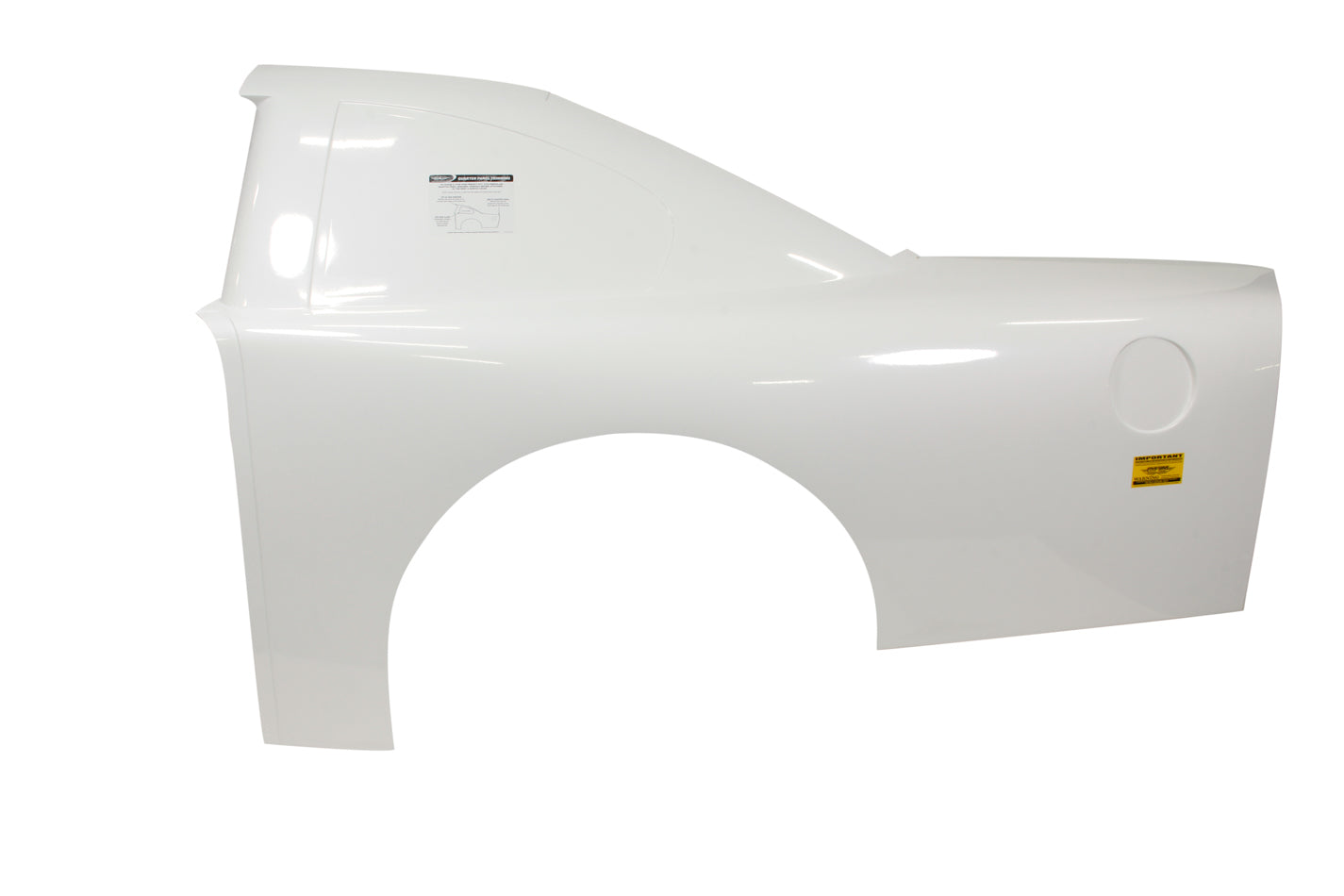 Fivestar ABC Trad Roof Qtr Panel Ultraglass White Left MPN FIV463-270-WL