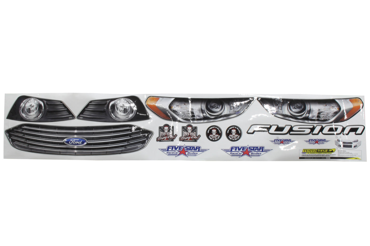 Fivestar Nose Only Graphics Kit 2013 and up Fusion MPN FIV500-410-ID For Ford