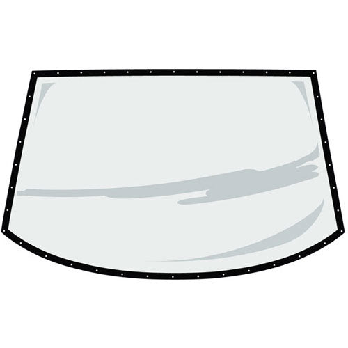 Fivestar Rear Window ABC Molded .093 w/Blk Border Uncoat FIV574-6111-3B