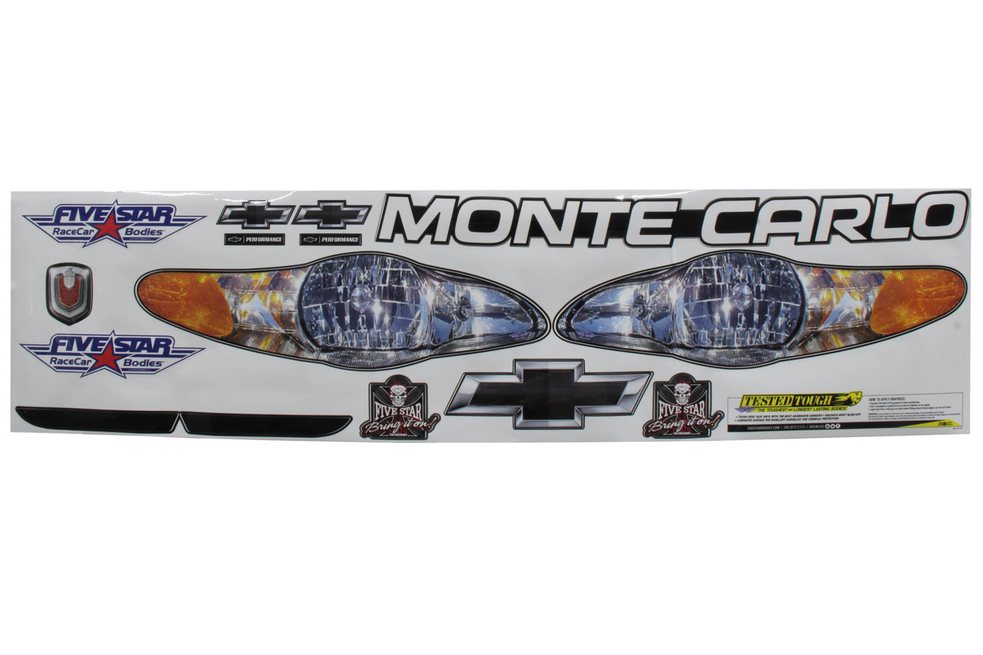 Fivestar Nose Only Graphics 00-05 Monte Carlo MPN FIV630-410-ID For Chevy 2003